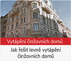 vytápění činžovních domů