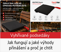 vyhřívané podsedáky
