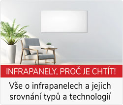 infrapanely a infratopení velký článek sálavé topení