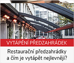 vytápění předzahrádek restaurací infrazářiči burda proč jsou nejlepší volbou