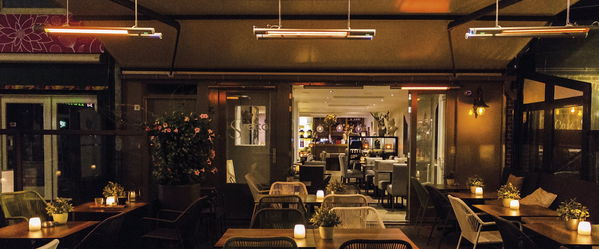 infrazářič Extreme line - heattube -karbonový designový infra zářič