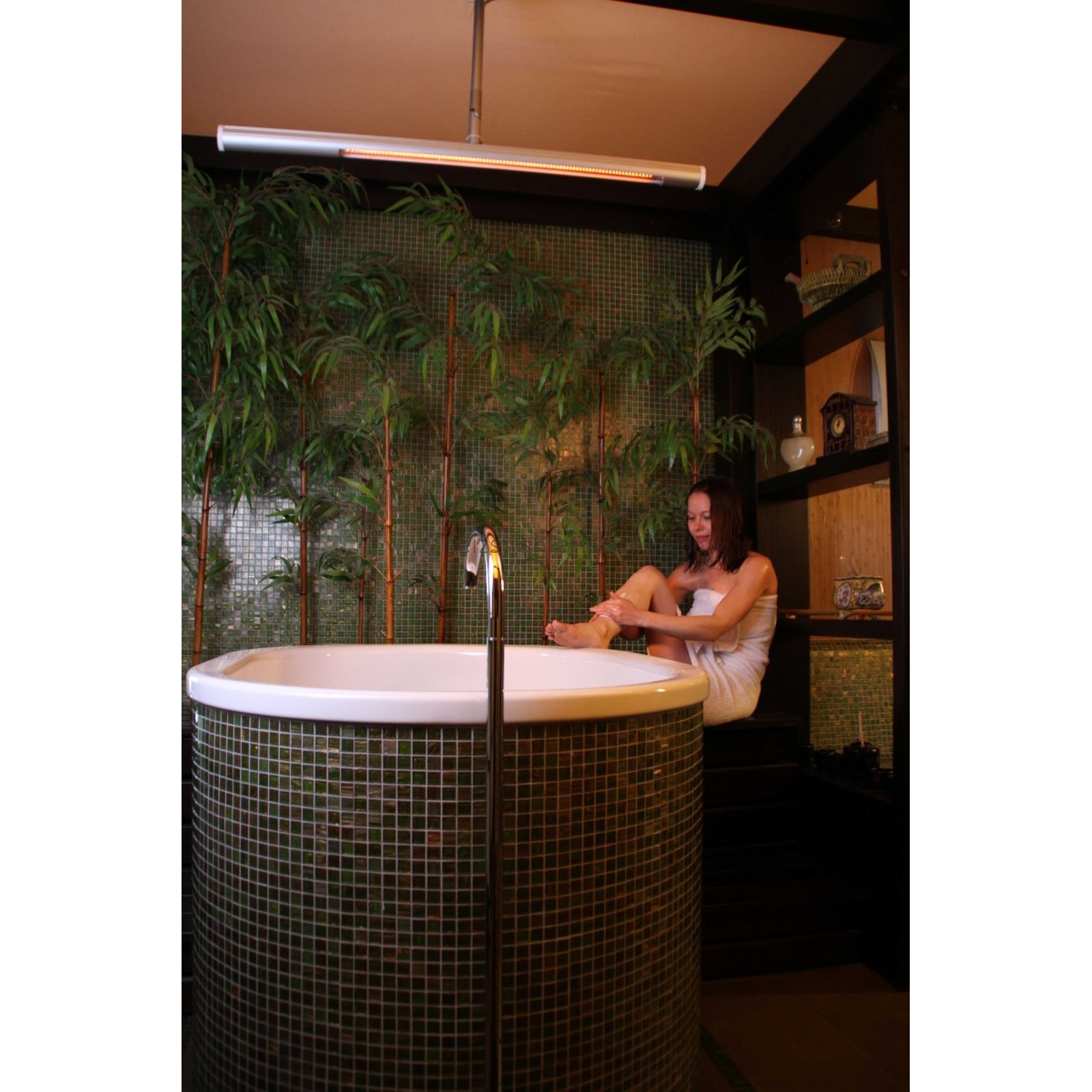 infrazářič Extreme line - heattube -karbonový designový infra zářič