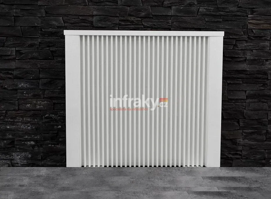 Elektrický radiátor HEATER 800W (zvýšená akumulace)