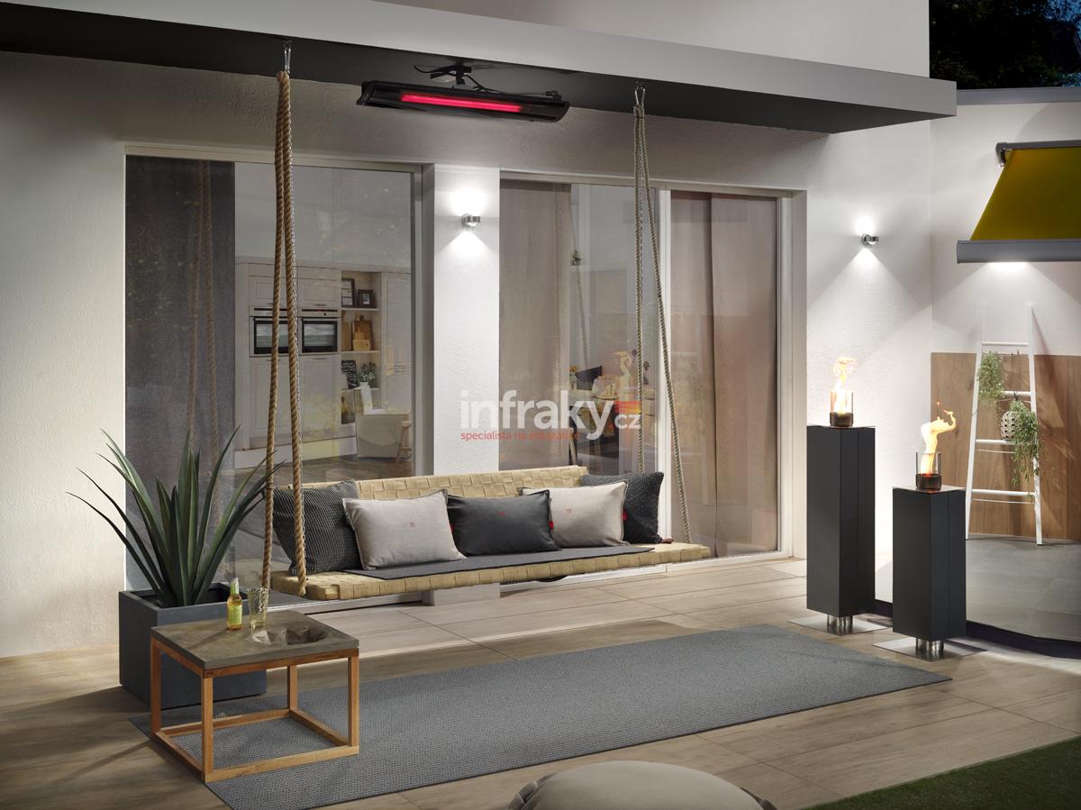 Vyhřívací bateriový polštář HEATME Home, 10 000 mAh - světle modrá