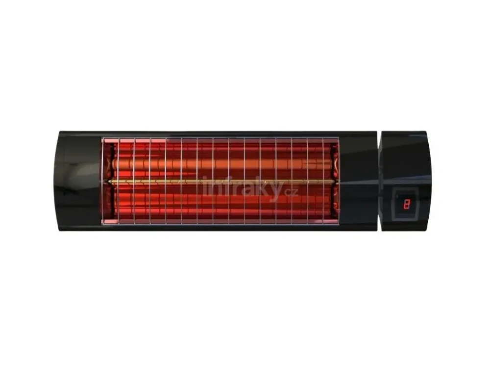 ELCON EIR-2000 RC – Elektrický infračervený zářič 2000W, IP67, nástěnná/stropní montáž + dálkový ovladač