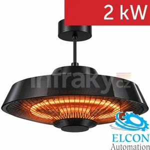 Elcon HFR-2000 – Stropní infrazářič - lustr 2000 W