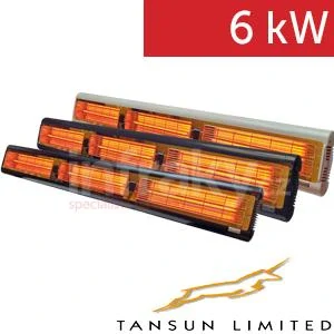 Infrazářič TANSUN Monaco XL Carbon 6,0 kW