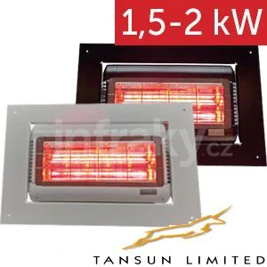 Sorrento Inbouw SINGLE 1500-2000W, bílý, černý