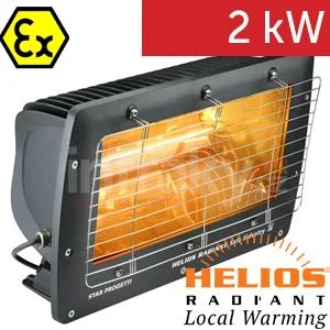 HELIOS SAFE Industry ATEX – infrazářič 2000W