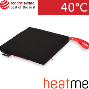 Vyhřívací bateriový podsedák HEATME Classic - černý