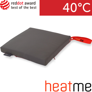 Vyhřívací bateriový podsedák HEATME Classic - tmavě šedý