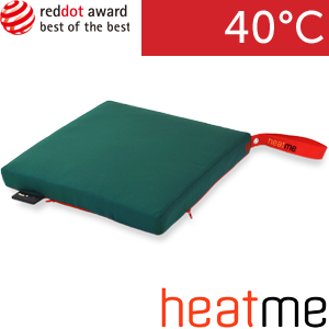 Vyhřívací bateriový podsedák HEATME Classic - tmavě zelená