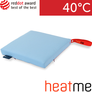 Vyhřívací bateriový podsedák HEATME Classic - světle modrá
