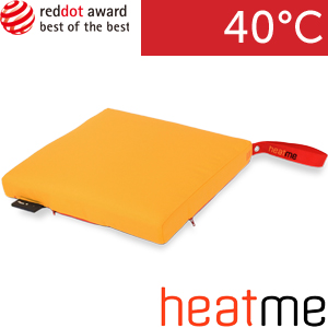 Vyhřívací bateriový podsedák HEATME Classic - žlutá
