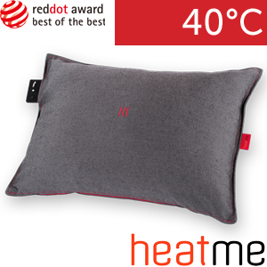 Vyhřívací bateriový polštář HEATME Home, 10 000 mAh - šedá