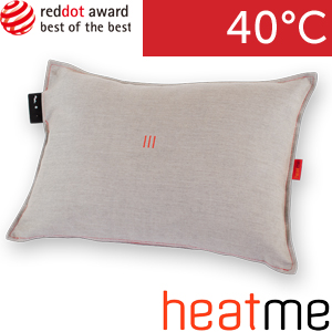 Vyhřívací bateriový polštář HEATME Home, 10 000 mAh - písková