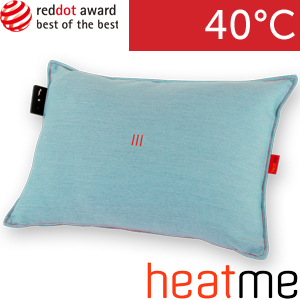Vyhřívací bateriový polštář HEATME Home, 10 000 mAh - světle zelená
