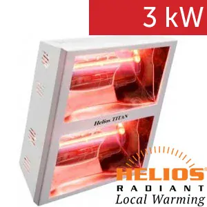 Infrazářič HELIOS TITAN V2 - 3000 W - IP25