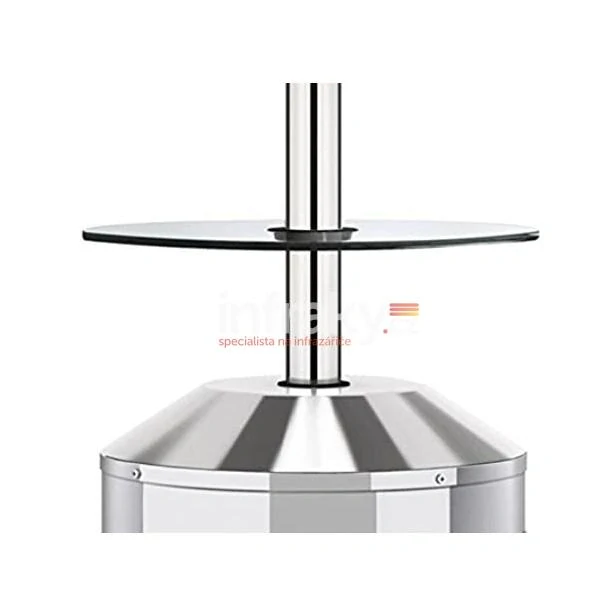 Skleněný stolek ENDERS Elegance