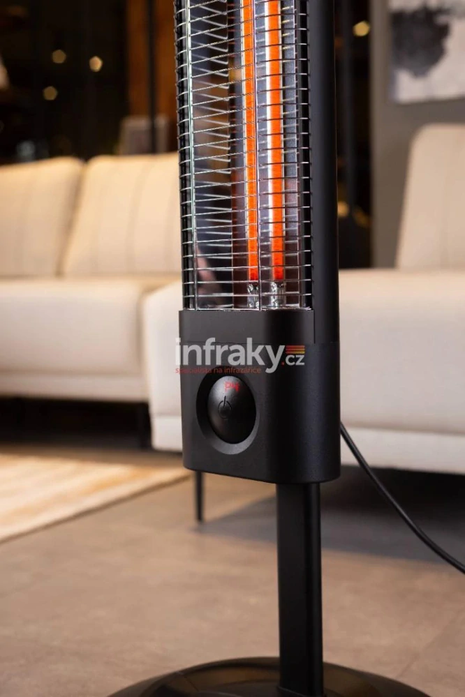 VEITO CH1800 RE, infrazářič 1800W - černý