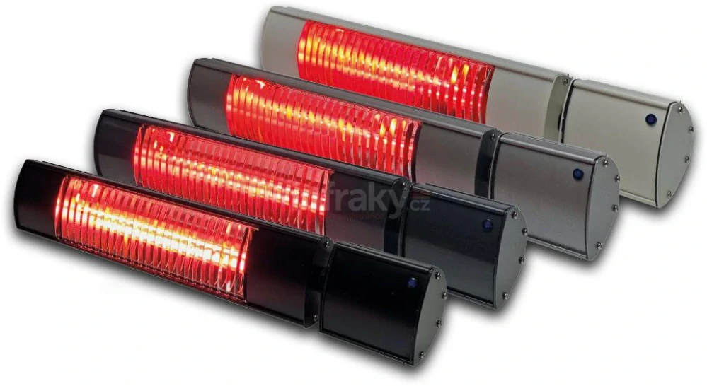 Tansun Rio Grande RF 1,5 kW antracit – Infračervený terasový zářič s integrovaným Somfy IO přijímačem