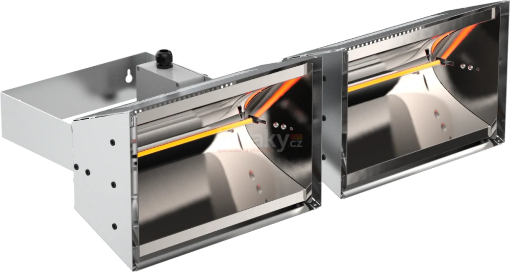 Infrazářič HATHOR DEEP 892L - 4000W, nerezový, IP55