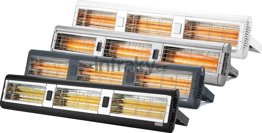 Infrazářič TANSUN Sorrento 4,5 kW - černý