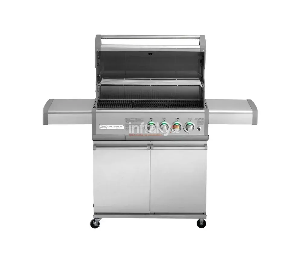 Plynový gril HEATSTRIP s infračervenými hořáky CROSSRAY+ 4