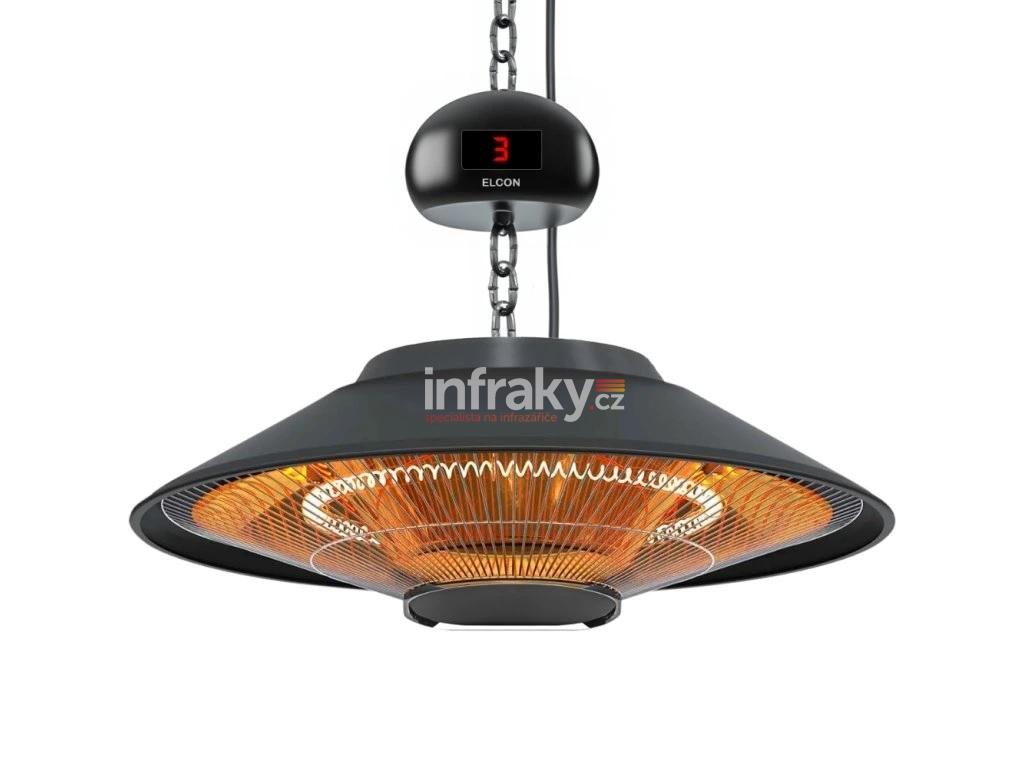 Elcon HFR-2000 – Stropní infrazářič - lustr 2000 W