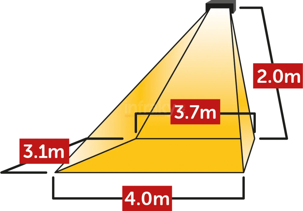 Tansun Rio Grande RF 1,5 kW antracit – Infračervený terasový zářič s integrovaným Somfy IO přijímačem