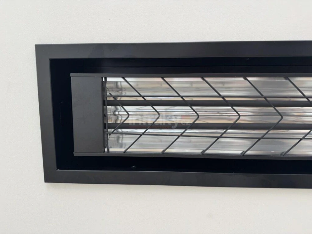 HEATSTRIP Max Inbouwframe – Zapuštěný rámeček pro montáž do stropu 2400 W THXAC-030B