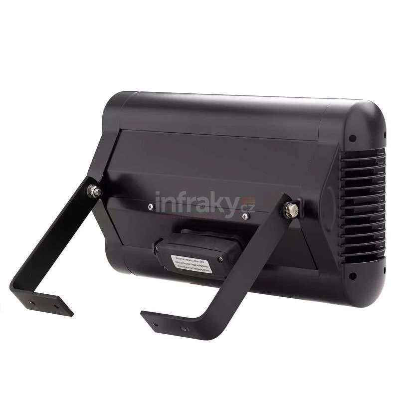 Infrazářič TANSUN Monaco Single 1,5 kW – Ultra Low Glare quartzový infrazářič se zlatým reflektorem