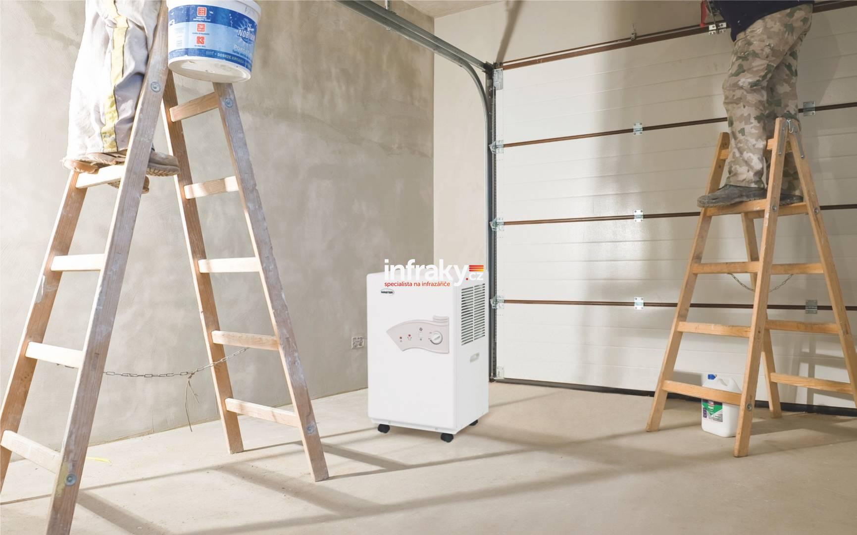 Profesionální odvlhčovač MASTER Kompakt DH 721P