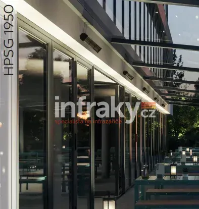 Welltherm keramický infrazářič 1,3 kW