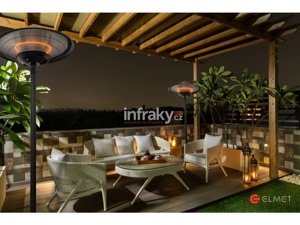INFRAZÁŘIČ WARMWATCHER Orion PL WiFi stojací - 3kW