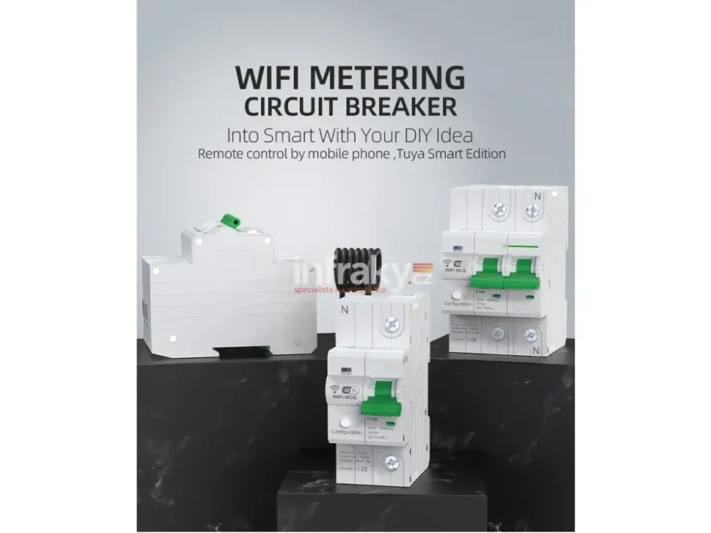 Wifi jistič s měřením spotřeby 3F 10/16/25/32A