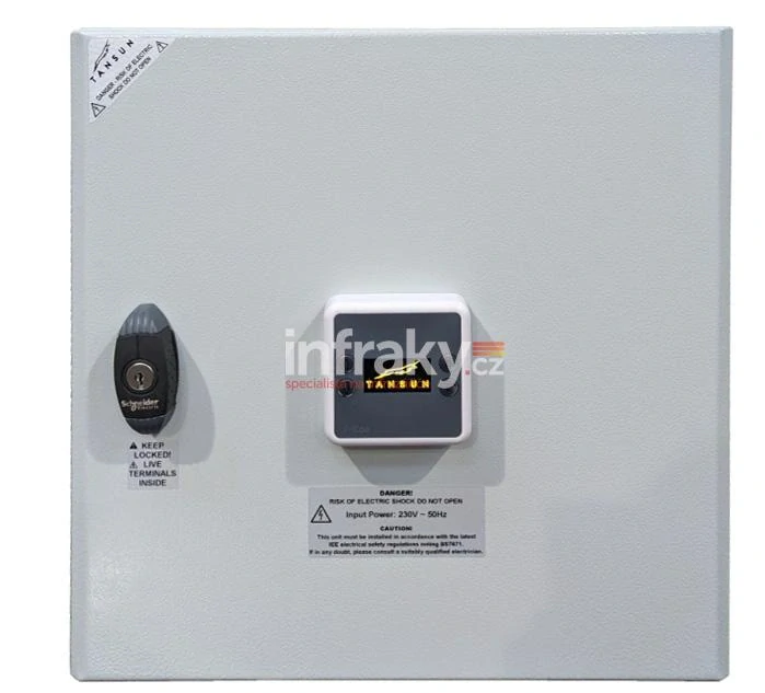 Tansun regulace výkonu 18kW - ovládací jednotka