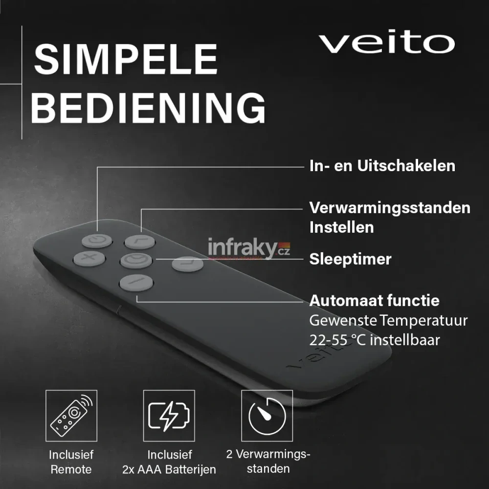 VEITO Space S - 2500W, bílý