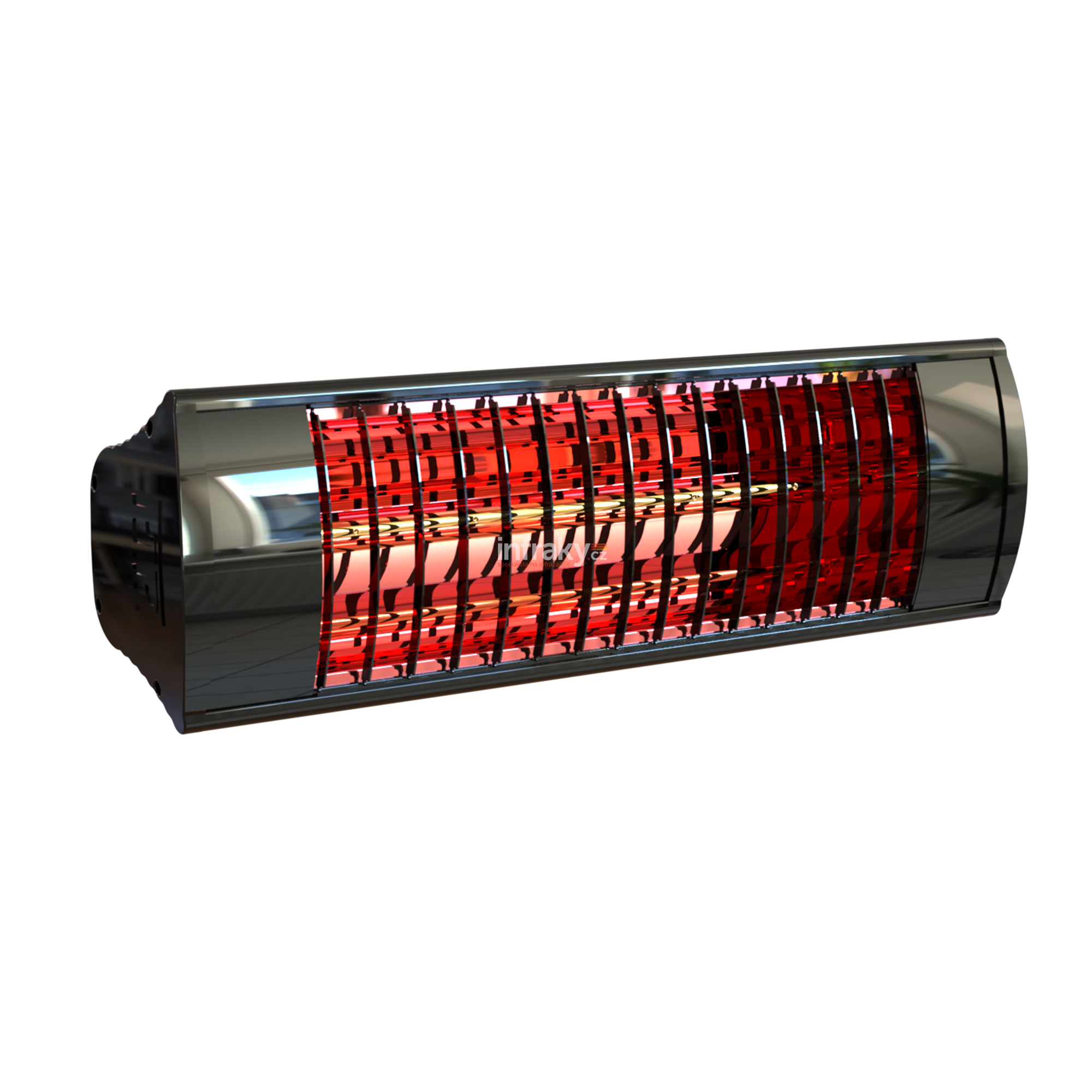 ELCON EIR-2000 – Elektrický infračervený zářič 2000W, IP55, nástěnná/stropní montáž