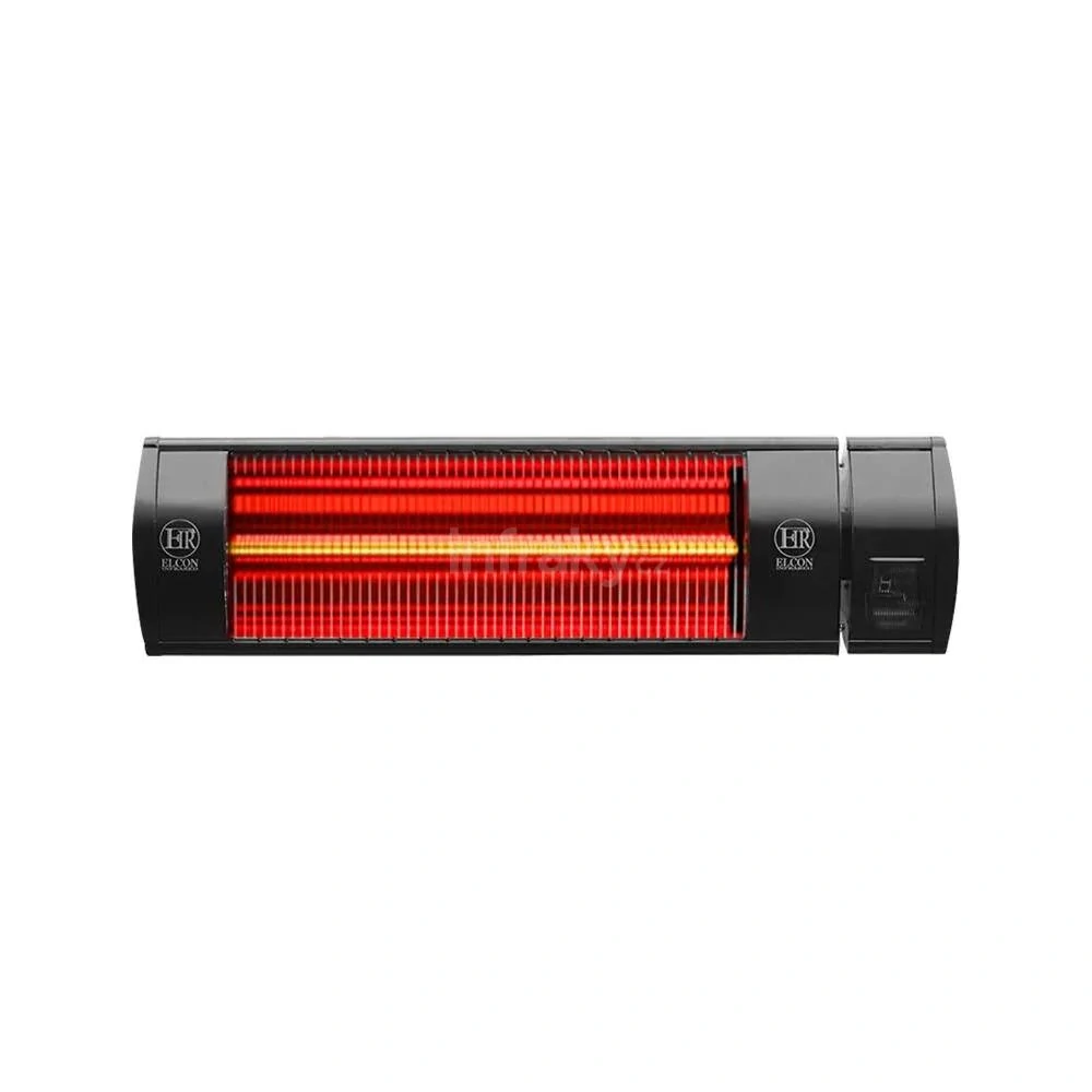 ELCON EIR-2000 RC – Elektrický infračervený zářič 2000W, IP67, nástěnná/stropní montáž + dálkový ovladač