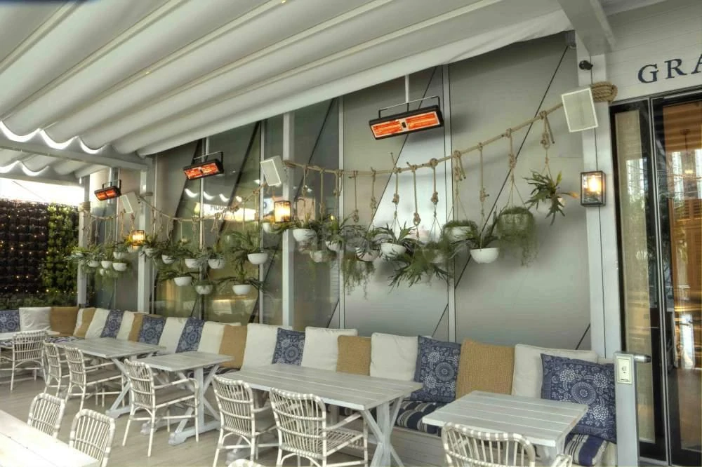 Infrazářič TANSUN Sorrento 3 kW - bílá