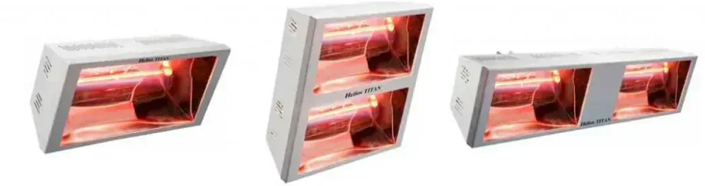 Infrazářič HELIOS TITAN 2 - 3000 W - IP25