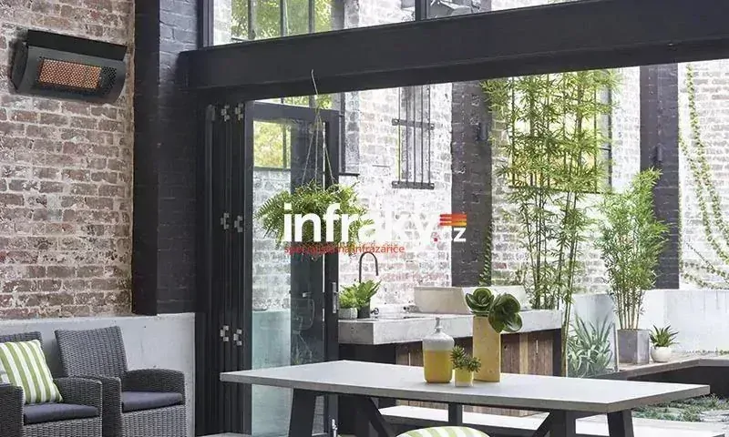 Plynový tepelný zářič HEATSTRIP 9,4 kW nástěnný, zemní plyn