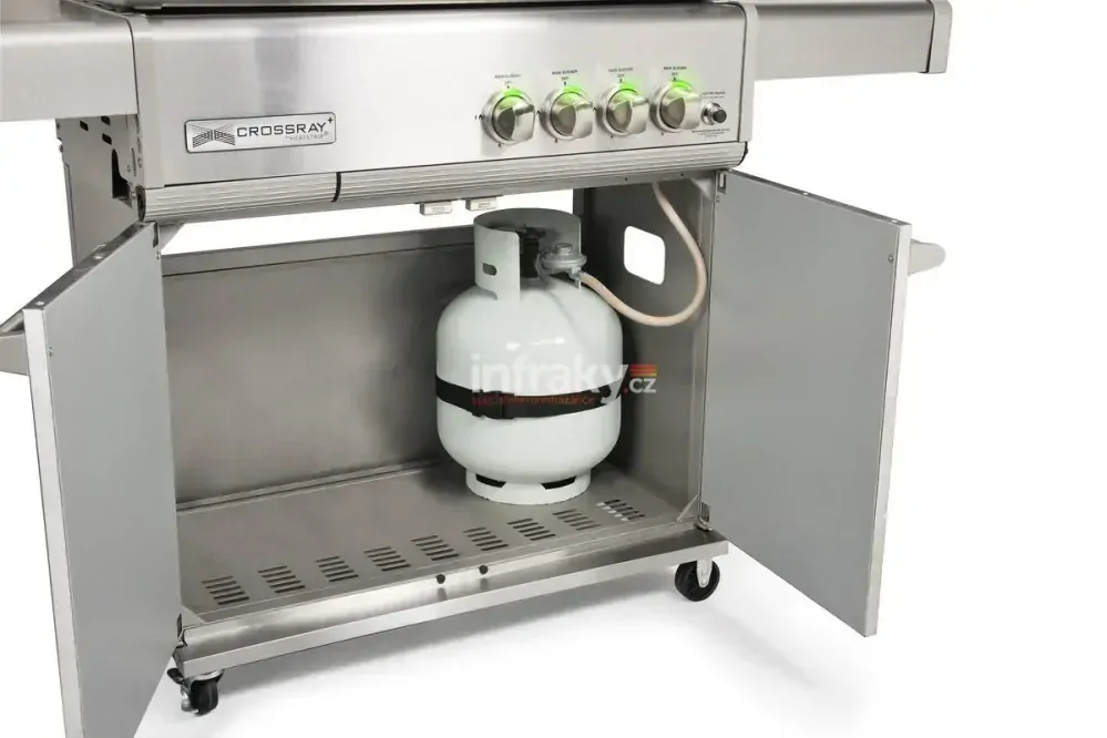 Plynový gril HEATSTRIP s infračervenými hořáky CROSSRAY+ 4