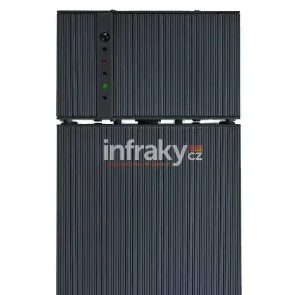 HEATSTRIP Design Radiant Heater 2400W s regulací výkonu - černý