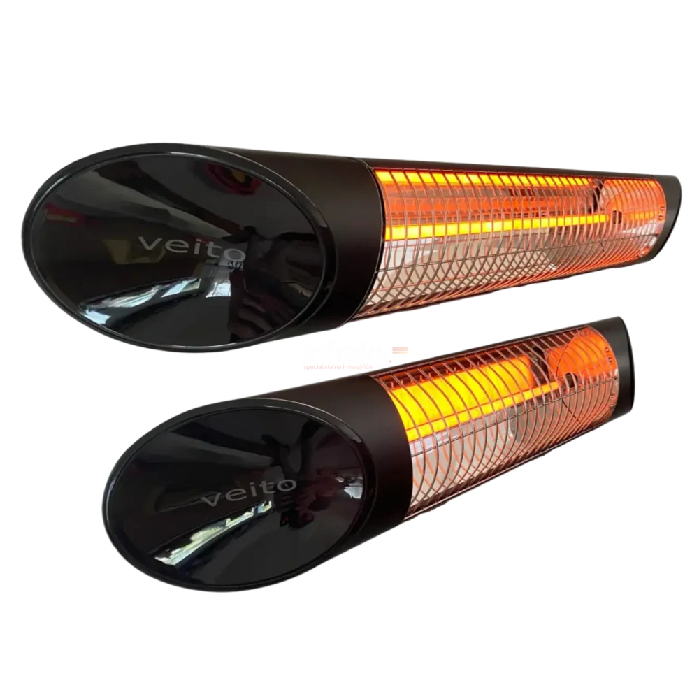 VEITO BLADE BLACK, infrazářič 2000W