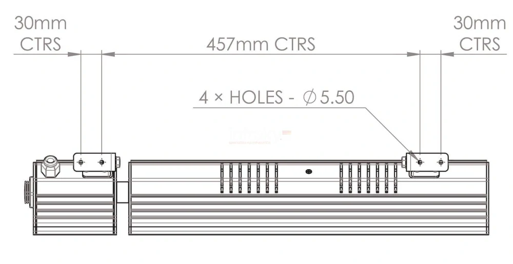 Infrazářič Tansun Bahama Ultra RC 2kW – kompaktní výkon s dálkovým ovládáním, černá
