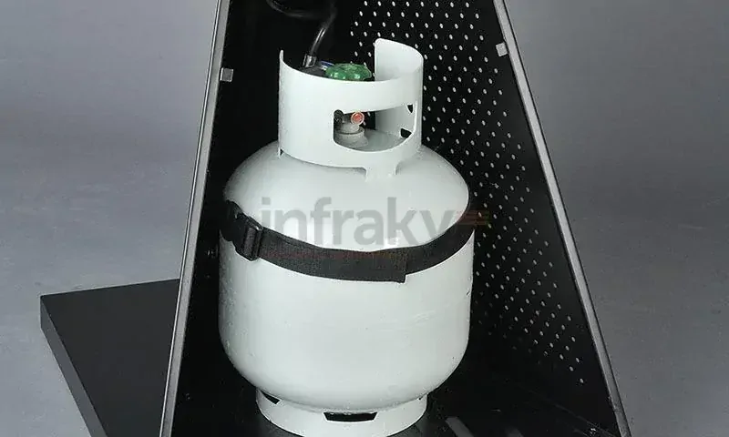 Plynový tepelný zářič HEATSTRIP se stojanem - propan butan