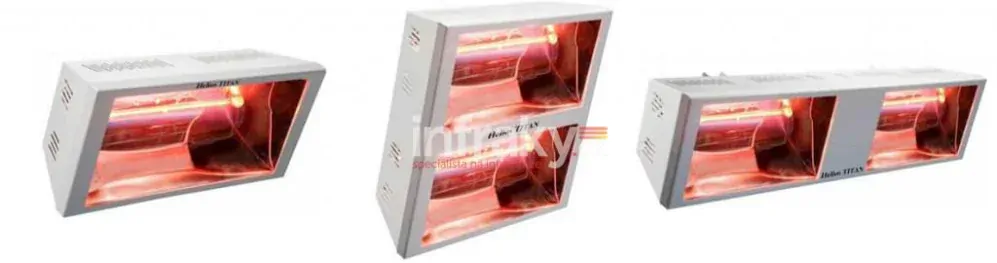 Infrazářič HELIOS TITAN - 2000 W - IP25