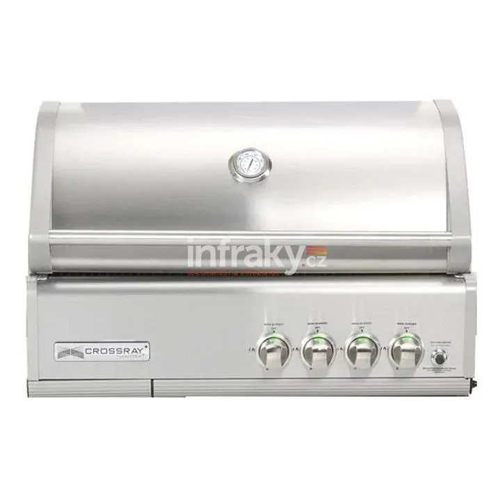 Plynový gril HEATSTRIP s infračervenými hořáky CROSSRAY+ 4 - vestavný